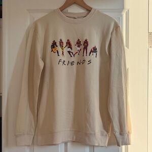 Cream Graphic Men's/Womens Sweatshirt